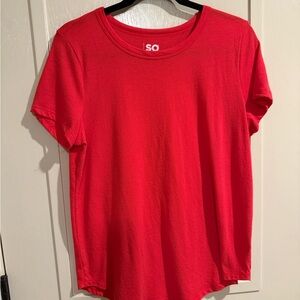 SO Bright Red Apparel